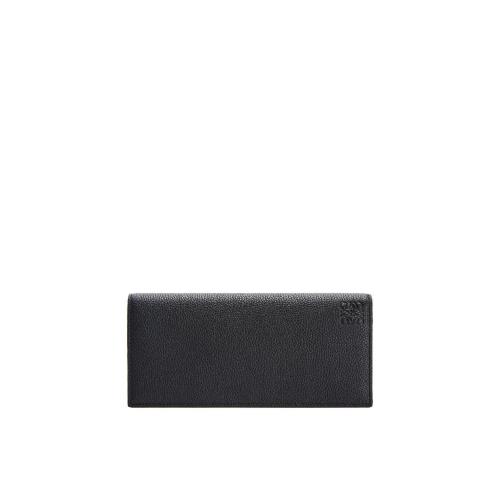  LOEWE羅意威  男士 錢包 柔軟粒面牛皮革長款水平錢包 C649978X01-1100 預定商品1-3周發貨