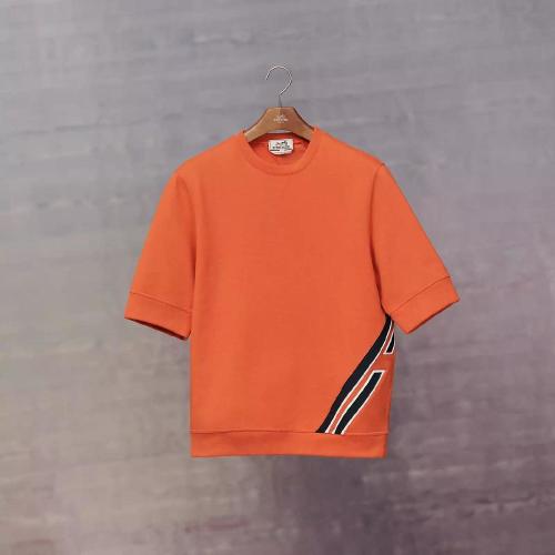  HERMES愛馬仕 22年秋冬 男士 短袖T恤 T-shirt ??Run H?? H267630HA0SLA