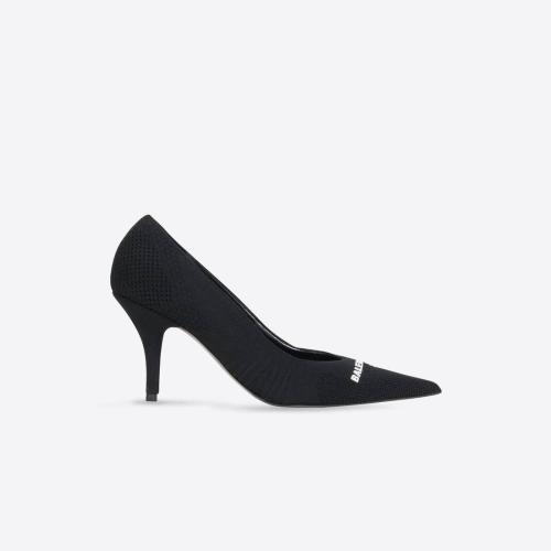  BALENCIAGA巴黎世家 22年春夏 女士 高跟鞋 Women's Knife 2.0 80mm Pump  in Black 671123W2C 預定商品1-3周發貨
