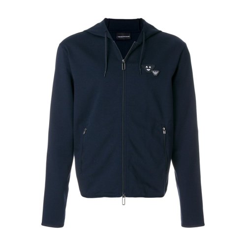  Emporio Armani/安普里奧阿瑪尼 男士深藍色棉質衛衣 3Z1BN2 JBTZ 0920 PLFSX