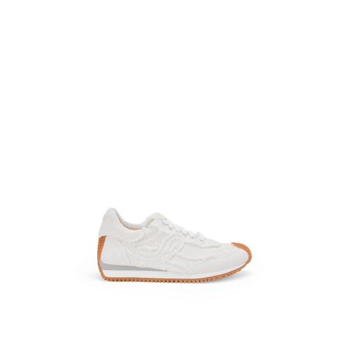  LOEWE羅意威 22年秋冬 女士 休閑運(yùn)動(dòng)鞋 Flow runner in denim L815282X89-2100