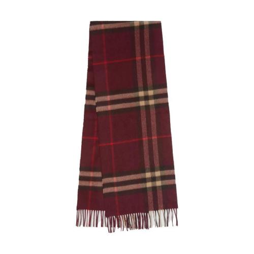  BURBERRY 22年秋冬 女士 經典格紋羊絨圍巾 80216951
