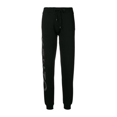 Kenzo/高田賢三 女裝 服飾 黑色棉質LOGO標識運動 女士休閑褲褲裝