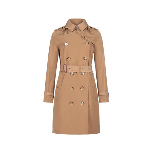 BURBERRY/博柏利 2021款 女士風衣 女款聚酯纖維大衣風衣外套 80335211