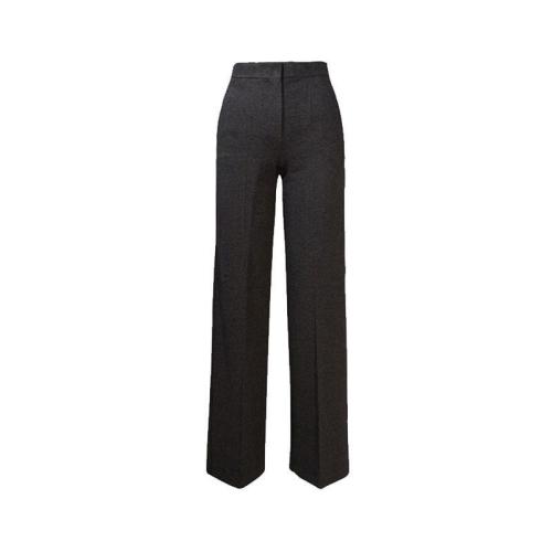 MaxMara/麥絲瑪拉 女士黑色羊毛休閑褲 N0LANA005