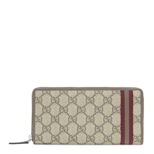GUCCI/古馳 女士帆布長(zhǎng)款拼色錢(qián)包卡包女包 308009-KGD8R-9793