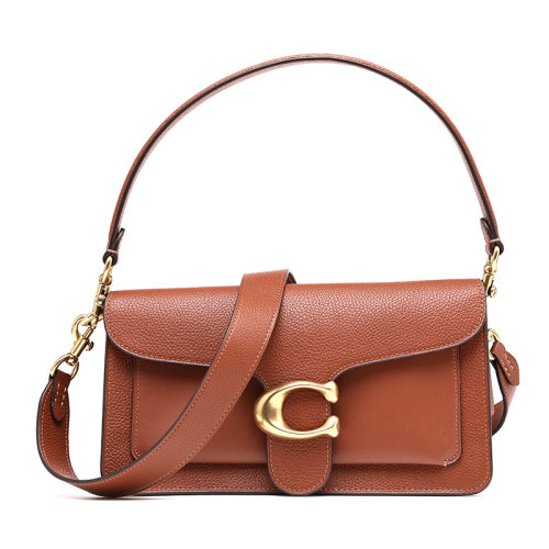 COACH/蔻馳21新品粒紋牛皮革女士手提單肩斜挎包73722