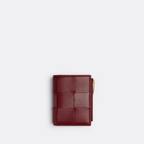 BV葆蝶家 22年秋冬 女士 錢包 portefeuille zippe a deux volets 706010VCQC46208