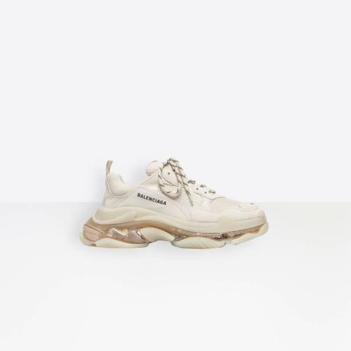  BALENCIAGA巴黎世家 22年春夏 男士 休閑運動鞋 TRIPLE S CLEAR SOLE 541624W2FB19005 預定商品1-3周發貨