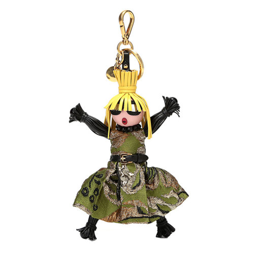 PRADA/普拉達  女士 皮革時尚人型鑰匙扣 1TL171-2EII-F0613