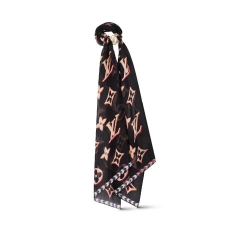  LV路易威登 22年秋冬 女士 絲巾 Bandeau LV Envy Overgram M76916 預定商品2-8周發貨