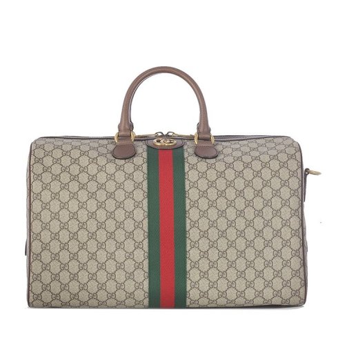 GUCCI/古馳 21年春夏 Ophidia系列中號GG行李袋 男性 深灰色 手提包 5479539C2ST_8746