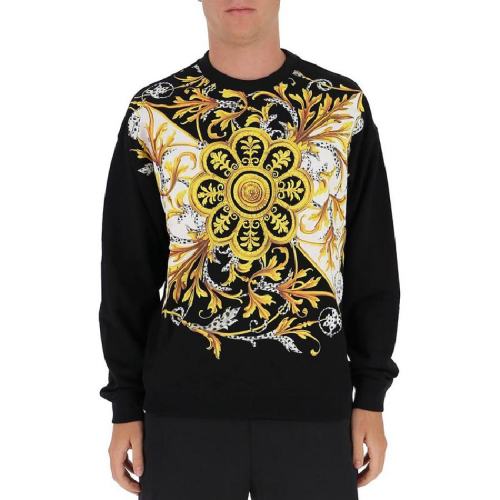  VERSACE/范思哲 男士黑色棉質衛衣 A87477A231242 A1008 PLFSX