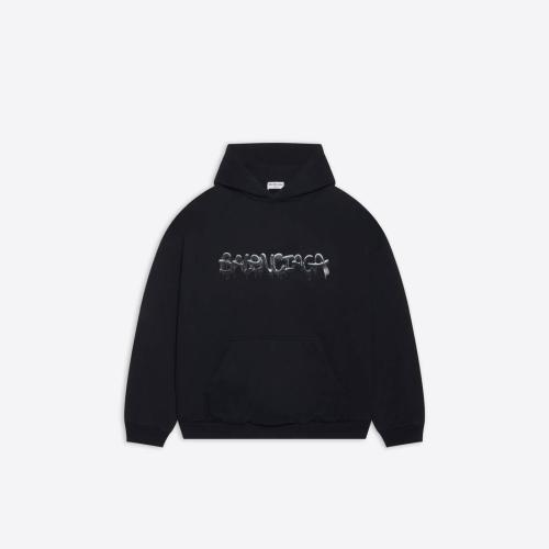  BALENCIAGA巴黎世家 22年春夏 男士 衛衣 Slime 寬松連帽衛衣 674986TLVF21069