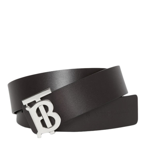 BURBERRY/博柏利 兩面雙用專屬標識圖案皮革腰帶  80098121