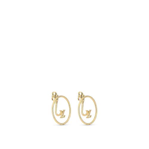  LV路易威登 22年秋冬 女士 耳環(huán) BOUCLES DOREILLES LV éCLIPSE M00774
