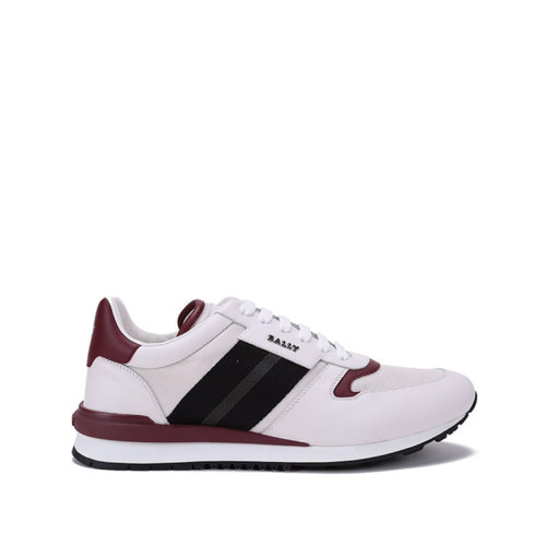 BALLY/巴利 男士織物配皮系帶休閑運動鞋 ASTAR T