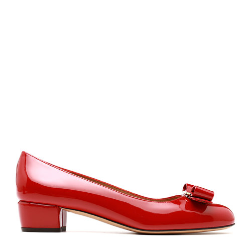 Salvatore Ferragamo/菲拉格慕 紅色女士中跟鞋 VARA059