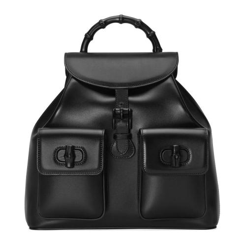  GUCCI古馳 22年秋冬 女士 竹節背包 702096 UZY0P 1000