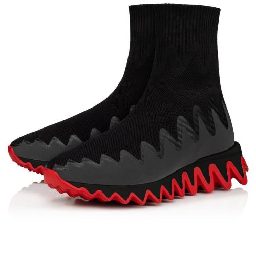  CL紅底鞋 22年秋冬 男士 休閑運(yùn)動鞋 Sharky Sock man 3221229bk01
