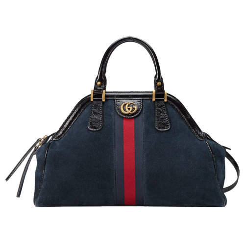 GUCCI/古馳復古醫生包鹿皮材質手提包516459 0KCDT     bn