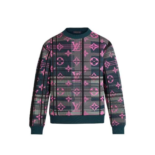  LV路易威登 22年春夏 男士 衛衣 Sweatshirt a jacquard Monogram 1A8P0J 1A8P0M 1A8P0K 1A8P0 預定商品2-8周發貨