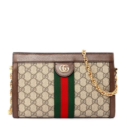 GUCCI/古馳 Ophidia系列小號GG帆布背包帆布/配皮503877 K05NG