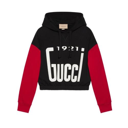  GUCCI古馳 22年秋冬 女士 “1921 Gucci”印花棉質衛衣 671507 XJDRT 1082