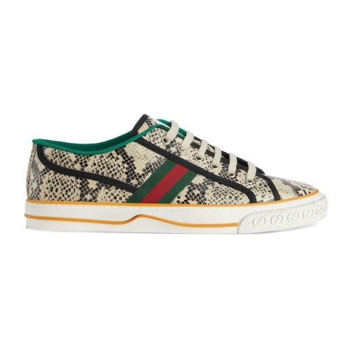  GUCCI古馳 22年秋冬 男士 Gucci HA HA HA特別系列Gucci Tennis 1977運動鞋 717592 AAA3U 9753