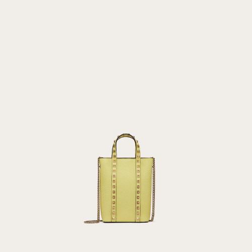  VALENTINO華倫天奴 22年秋冬 女士 單肩包 POCHETTE a BANDOULIERE CHAINE ROCKSTUD EN VEAU G