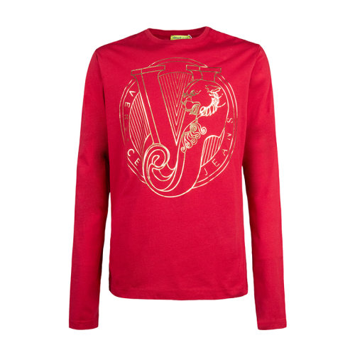 VERSACE/范思哲 男裝 服飾 上衣圓領棉印花 男衛衣 B3GMA736-6582