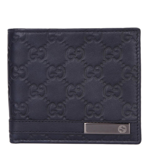 GUCCI/古馳 男士牛皮雙G壓花短款折疊錢夾錢包男包 233107-AA61R 多色可選