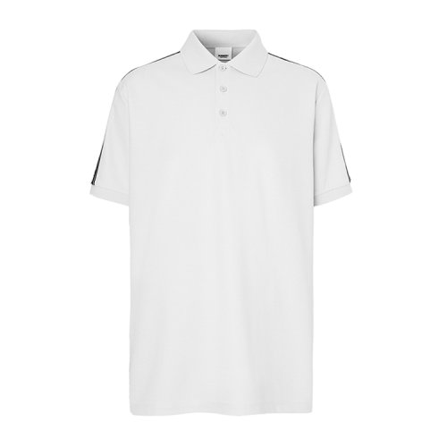 BURBERRY/博柏利 徽標(biāo)帶飾珠地網(wǎng)眼布男士短POLO 8031895 1