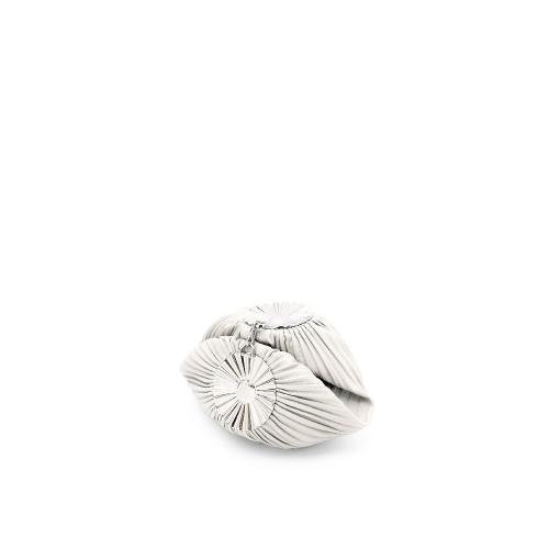  LOEWE羅意威 22年秋冬 女士 收納包 Bracelet pouch in pleated nappa with solar metal panel
