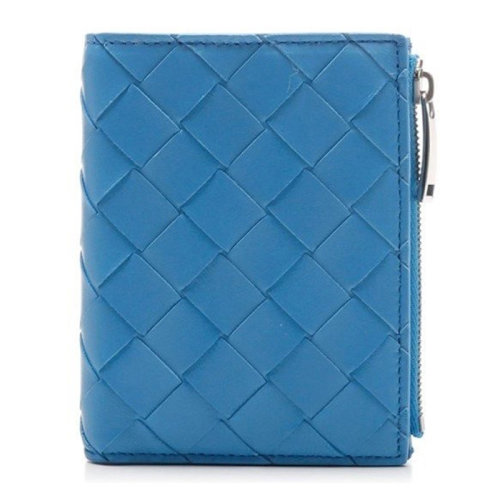 Bottega Veneta/葆蝶家  女士純色小羊皮折疊時(shí)尚錢包女包多色可選 608059-VCPP3