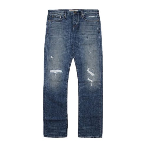 BURBERRY/博柏利 男士藍(lán)色棉質(zhì)時(shí)尚牛仔褲