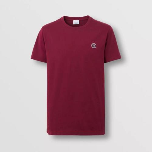  BURBERRY 22年秋冬 男士 專屬標(biāo)識(shí)裝飾棉質(zhì) T 恤衫 80570891