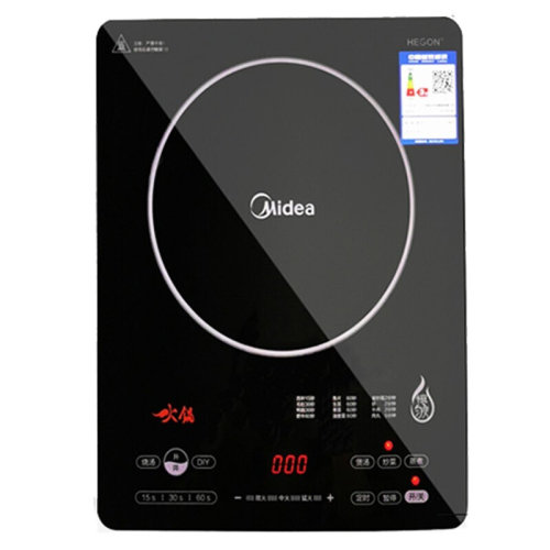 Midea/美的 電磁爐RH2288可升降火鍋 恒勻火2200W立體加熱定時4D大火力
