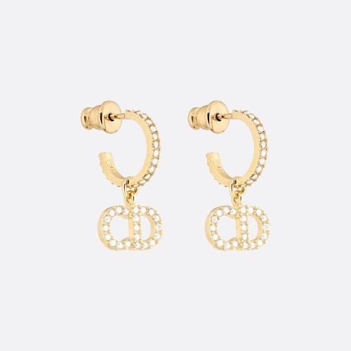  DIOR迪奧 22年秋冬 女士 耳環(huán) Boucles d'oreilles Clair D Lune E1740CDLCY_D301 預(yù)定商品1-3周發(fā)貨