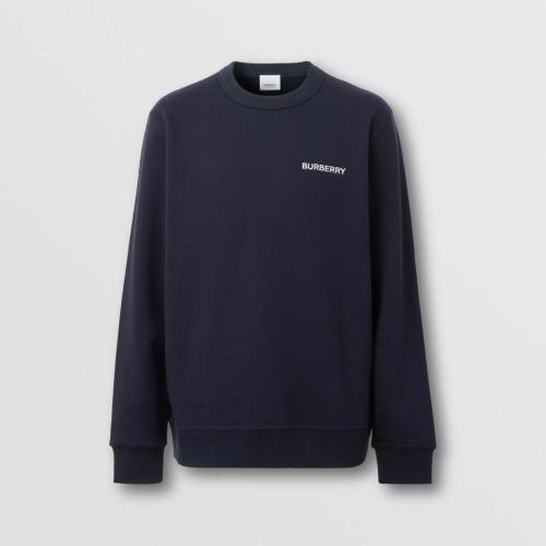  BURBERRY 22年秋冬 男士 專屬標(biāo)識裝飾棉質(zhì)運動衫 80575461