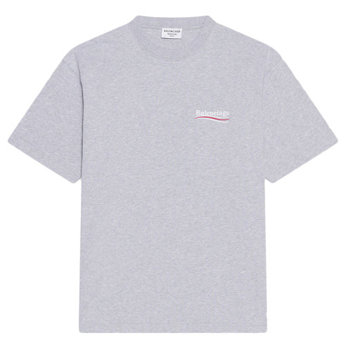 Balenciaga/巴黎世家  女士灰色棉質復古大號T恤641655TKVJ11379