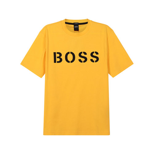HUGO BOSS/雨果博斯【22春夏新款】男士棉質寬松版圓領短袖T恤 50465250