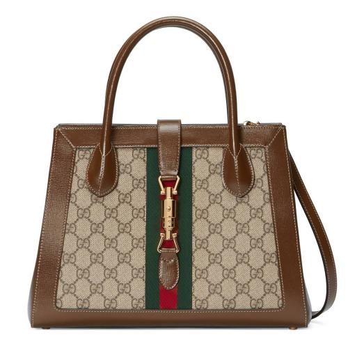 GUCCI古馳 22年秋冬 女士 Jackie 1961系列中號(hào)托特包 649016 HUHHG 8565