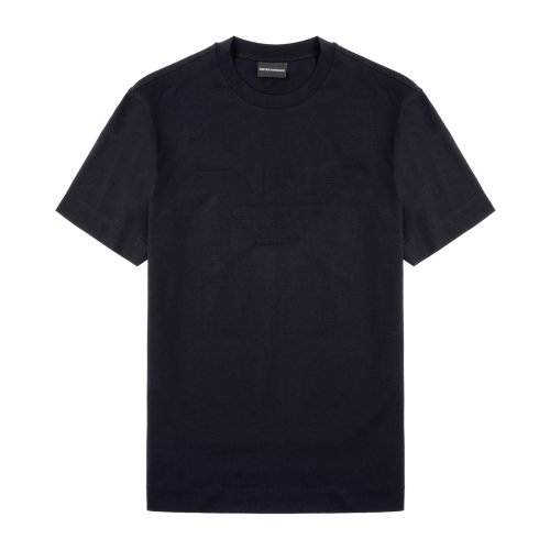 Emporio Armani/安普里奧阿瑪尼 藍色 男士短袖T恤 3K1TG0-1JHWZ-0988