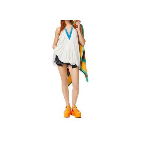  LOEWE羅意威 22年秋冬 女士 連體衣 Balloon top in polyester S616Y07X20-5150
