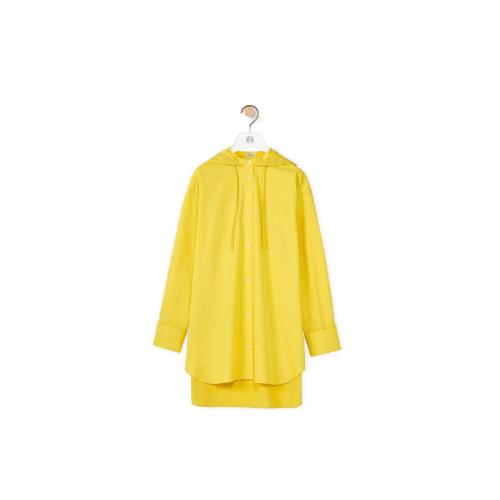  LOEWE羅意威 22年秋冬 女士 衛衣 Anagram jacquard hooded shirt in cotton S359Y05X17-8100