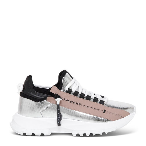 GIVENCHY 紀(jì)梵希 女士鞋靴  拉鏈金屬化系帶字母LOGO運動鞋 女士休閑運動鞋