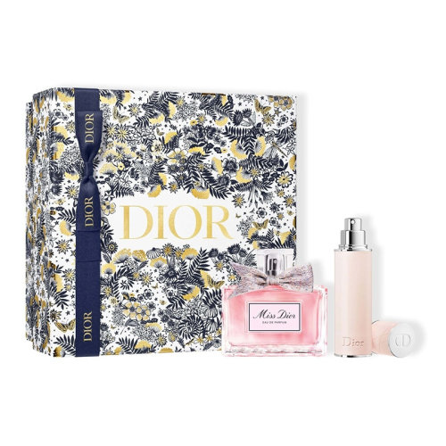 Dior迪奧 2021圣誕限量迪奧小姐套裝2件套 濃香水50ml+10ml