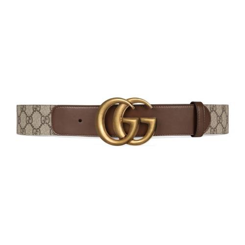  GUCCI古馳 22年秋冬 男士 雙G搭扣GG腰帶 400593 92TLT 8358