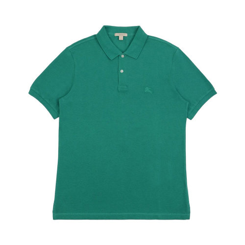 BURBERRY/博柏利 男士綠色棉質短袖T恤Polo衫 3929358